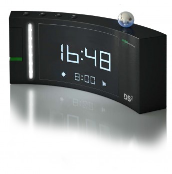 Digital Wecker DS-2 schwarz